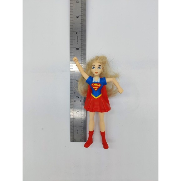 DC Comics 2016 McDonald's Super Girl 5" Figure Toy Figurine Super Hero Doll TM - Picture 5 of 5